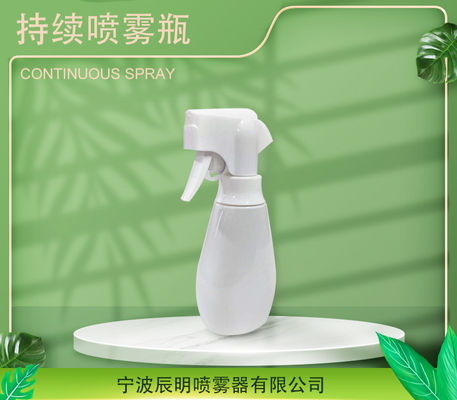 300ml Fine Mist Hair Sprayer botol plastik Perawatan wajah pribadi kosmetik botol semprotan terus menerus