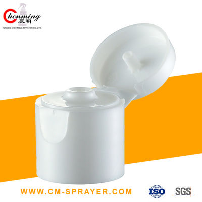 24mm 28mm 24/410 24-415 Flip Top Caps Putih Untuk Botol Kosmetik Plastik