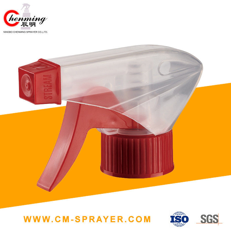 PP Putih Merah Plastik Pemicu Sprayer 9-1/4 Tabung Celup 28mm 28-400 28/410 32 Oz Botol