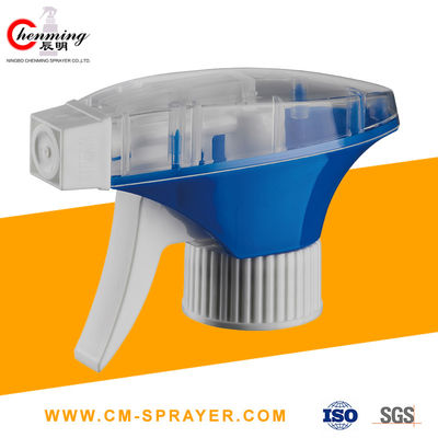 28-400 28/410 Plastik Pemicu Sprayer Biru Merah Cap 28mm Pemicu Semprot Kepala Hitam