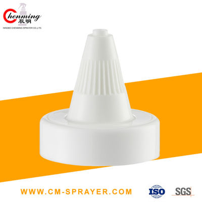 Good price 38mm 38-400 Mustard Plastic Bottle Twist Cap Spout Tip Snap On Tutup Botol on line