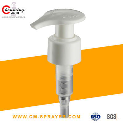 Good price 28/410 Spring Ribbed Lotion Pump Dispenser Kepala Pompa Lotion Lotion Hitam Putih on line