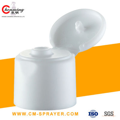 Good price 24mm 24/410 Putih Pp Flip Top Tutup Botol Plastik Tutup Botol Air Flip Top on line