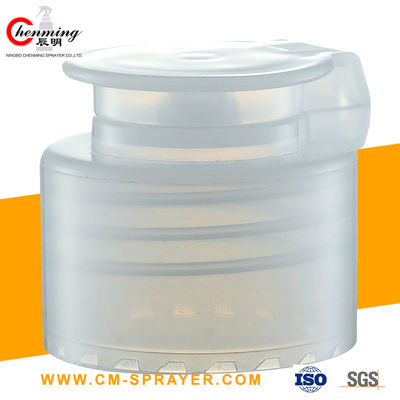 Good price 24-410 White Pp Plastic Ribbed Flip Top Caps Untuk Tabung Pasta Gigi on line