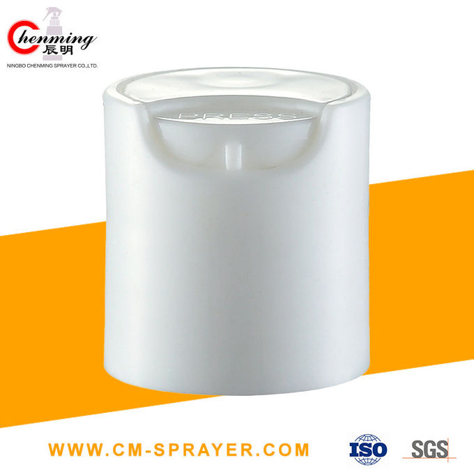 20mm 24MM Botol Plastik Disc Top Caps 20/415 24/415 Putih Perak Hitam Untuk Shampoo 1