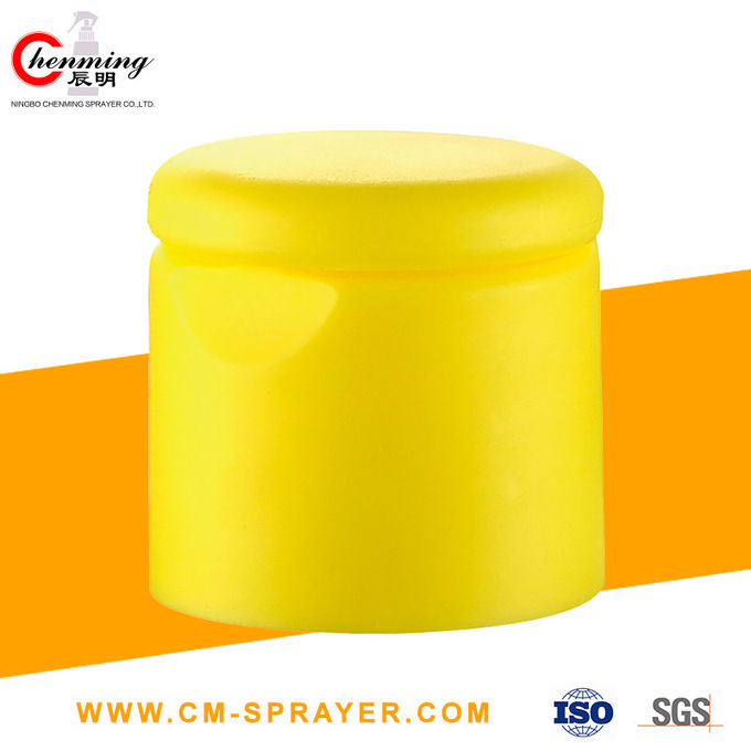 Shampoo Plastic Flip Top Lid Botol Plastik Kuning 1