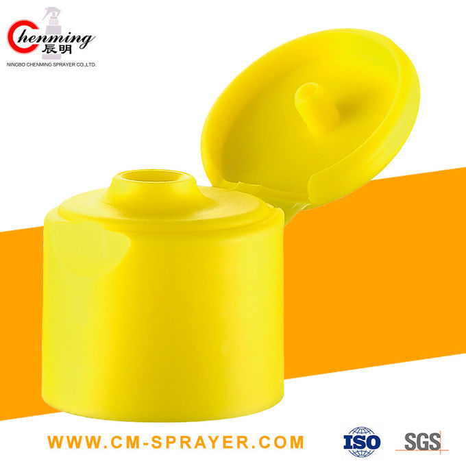 Shampoo Plastic Flip Top Lid Botol Plastik Kuning 0